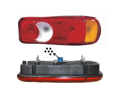 Combination Tail Light 1651936 Van Wezel