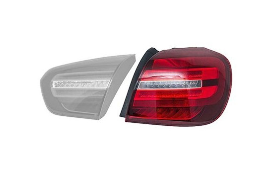 Combination Tail Light 2950922 Van Wezel