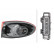 Combination Tail Light 2SD 009 691-091 Hella, Thumbnail 3