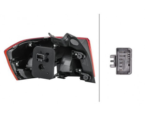 Combination Tail Light 2SD 011 889-061 Hella, Image 2