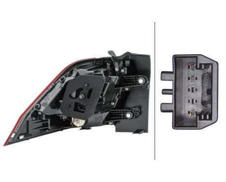 Combination Tail Light 2SD 012 519-041 Hella, Image 2