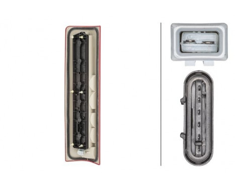 Combination Tail Light 2SK 008 208-061 Hella, Image 2