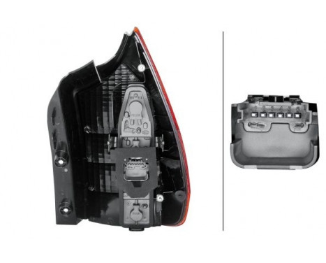 Combination Tail Light 2SK 008 659-111 Hella, Image 3