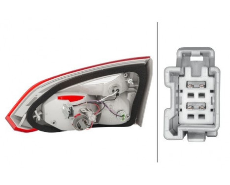 Combination Tail Light 2TP 354 995-091 Hella, Image 3