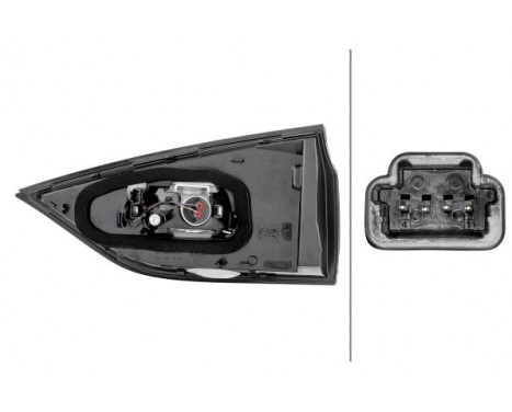 Combination Tail Light 2TZ 011 662-031 Hella, Image 2
