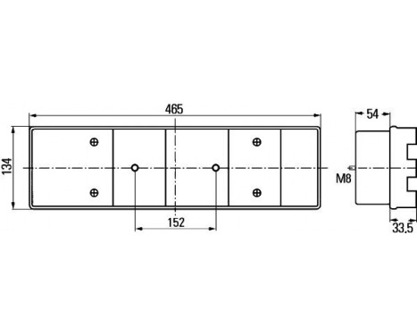 Combination Tail Light 2VP 008 204-081 Hella, Image 3