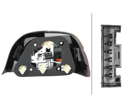 Combination Tail Light 2VP 008 272-231 Hella, Image 3