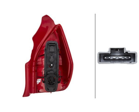 Combination Tail Light 2VP 354 030-031 Hella, Image 3