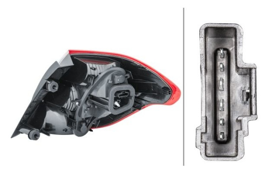 Combination Tail Light 2VP 354 988-011 Hella, Image 2