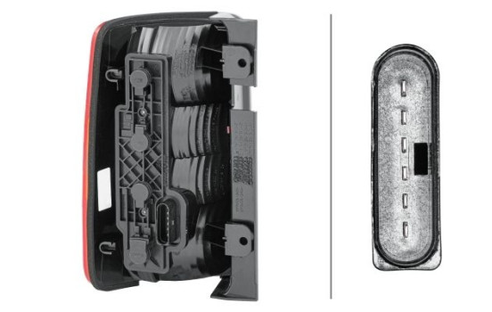 Combination Tail Light 2VP 354 999-041 Hella, Image 3