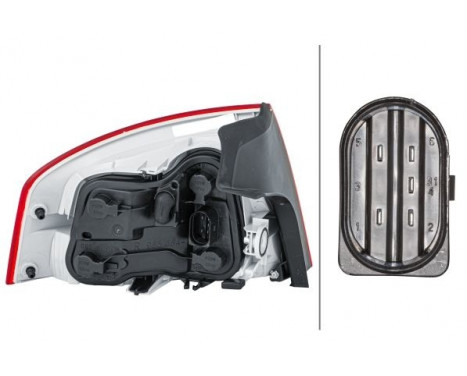 Combination Tail Light 2VP 965 037-061 Hella, Image 3