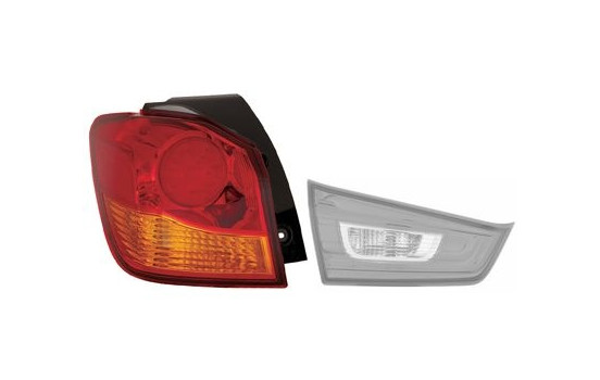 Combination Tail Light 3201921 Van Wezel