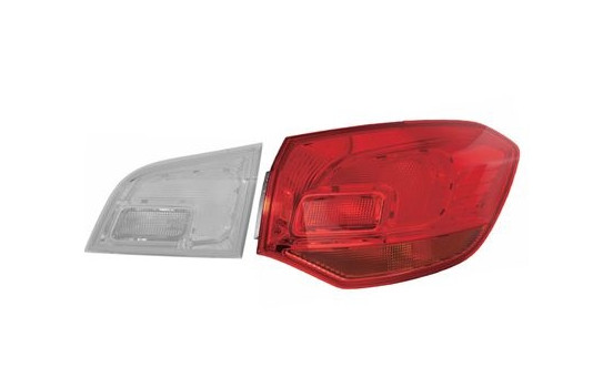 Combination Tail Light 3751922 Van Wezel