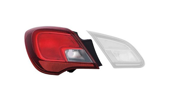 Combination Tail Light 3804931 Van Wezel