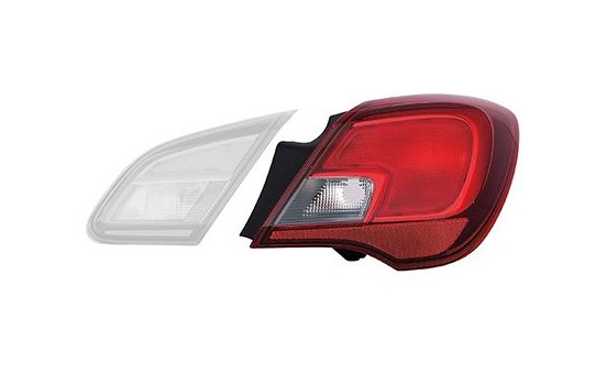 Combination Tail Light 3804932 Van Wezel