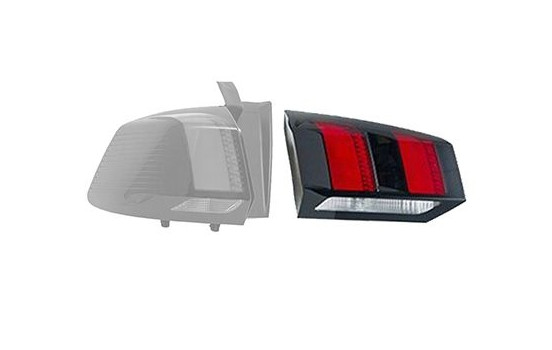 Combination Tail Light 4007923 Van Wezel