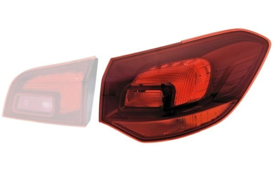 Combination Tail Light 9EL 354 998-041 Hella, Image 2