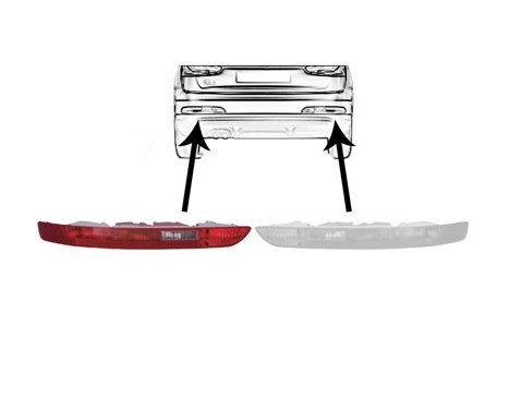 Rear light 0370929 Van Wezel