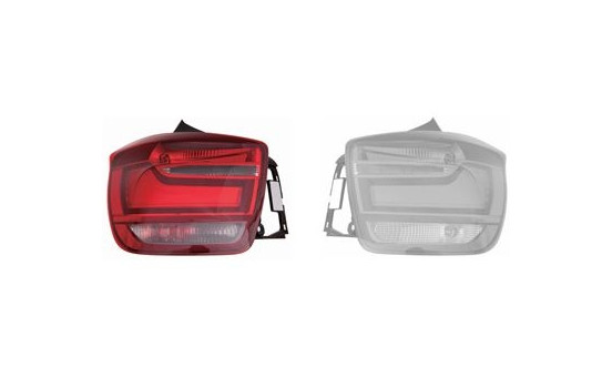 Rear light 0633923 Van Wezel