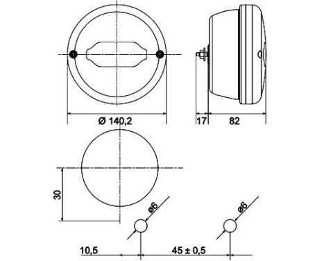 Rear light 2SD 013 155-111 Hella, Image 2