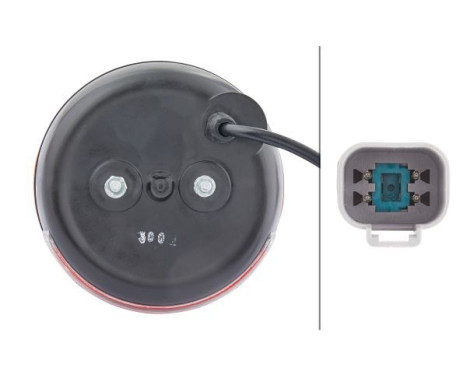 Rear light 2SE 001 685-617 Hella, Image 4