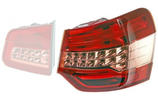 Rear light Citroen C5 III 08-10 rebui mist 2SD 354 822-021 Hella