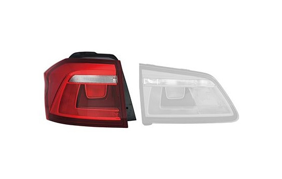 REAR LIGHT GLASS LEFT 5769935 Van Wezel