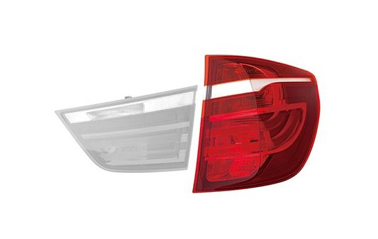 rear light glass right 0682936 Van Wezel