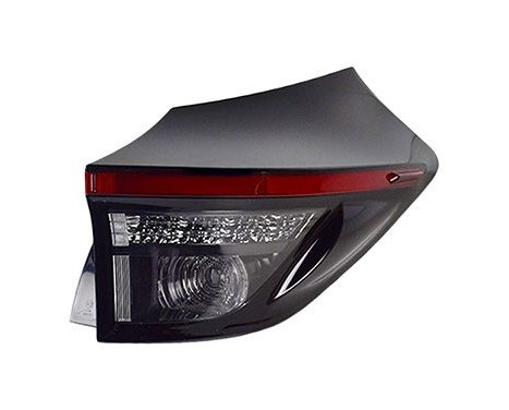 REAR LIGHT GLASS RIGHT 5419936 Van Wezel