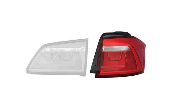 REAR LIGHT GLASS RIGHT 5769932 Van Wezel