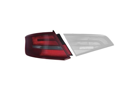 Rear light left 0336931 Van Wezel