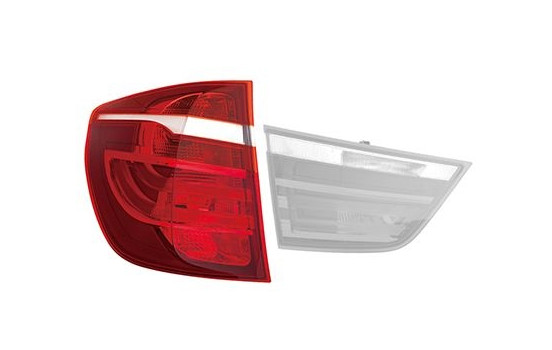 Rear light left 0682935 Van Wezel
