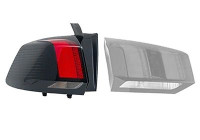 REAR LIGHT LEFT 4007931 Van Wezel