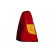 Rear light left Except station wagon 1514931 Van Wezel