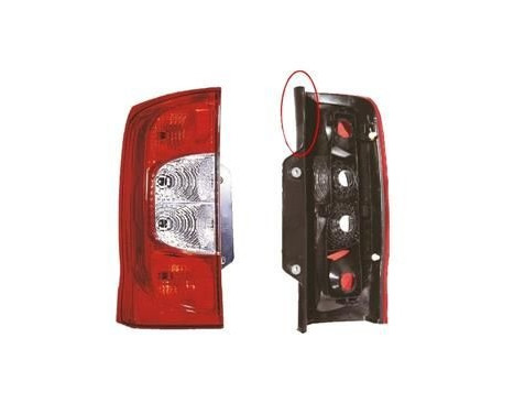 Rear light left flap 1748933 Van Wezel, Image 2