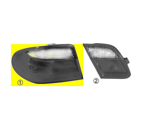 Rear light left from 10th month 1999 outside SIDE 3029931 Van Wezel