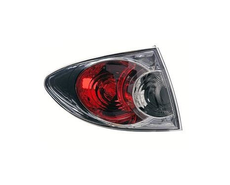 Rear light left outside from model year 2006+ STATION Chrome 2755921 Van Wezel