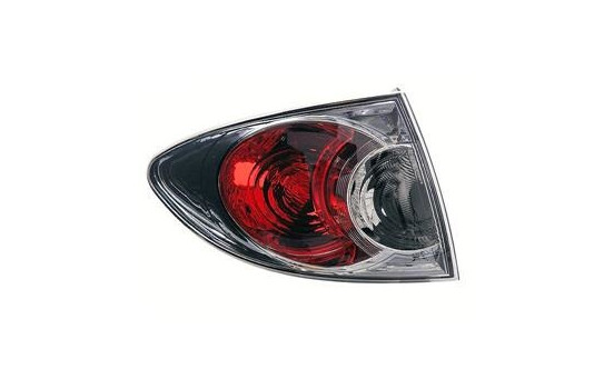 Rear light left outside from model year 2006+ STATION Chrome 2755921 Van Wezel