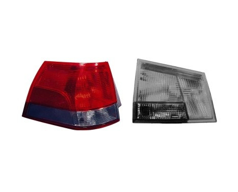 Rear light left outside + STATION Smoked indicator 3769935 Van Wezel
