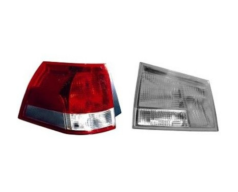 Rear light left outside + STATION White indicator 3769931 Van Wezel, Image 2
