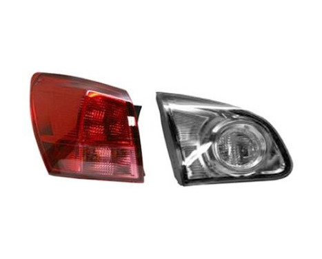 Rear light left outside UNTIL 2010 3388931 Van Wezel, Image 2