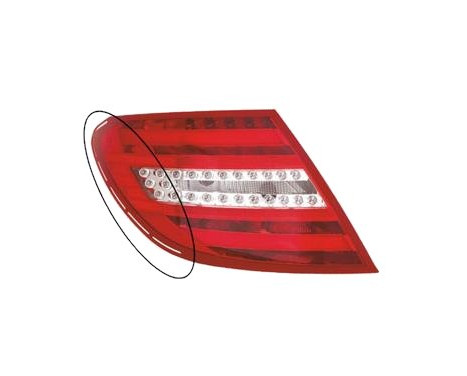Rear light left SEDAN 3097931 Van Wezel