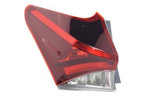 Rear light left without electrical part 5315931 Van Wezel
