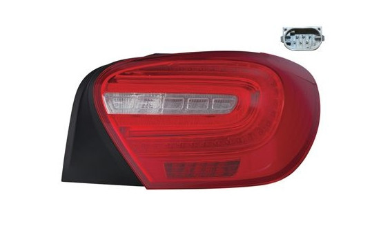 Rear light right 3019926 Van Wezel