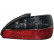 Rear light right from 1999 4-door + chrome frame 4038938 Van Wezel, Thumbnail 2