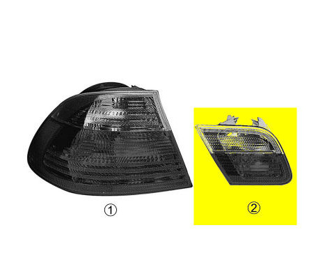 Rear light right inside 0647934 Van Wezel, Image 2