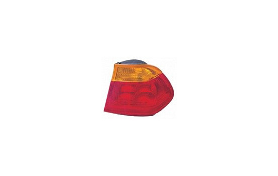Rear light right outside up to model year 2002 SEDAN ORANGE 0646932 Van Wezel