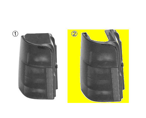 Rear light right up to model year 2005 2 DOORS 0903934 Van Wezel, Image 2