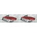 Rear light set SET_043858 Valeo