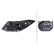 Rear light set SET_2SK 013 102-071 Hella, Thumbnail 2